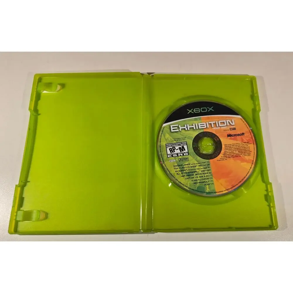 Original Xbox Exhibition Demo Disc Lot Vol 2 3 5 6